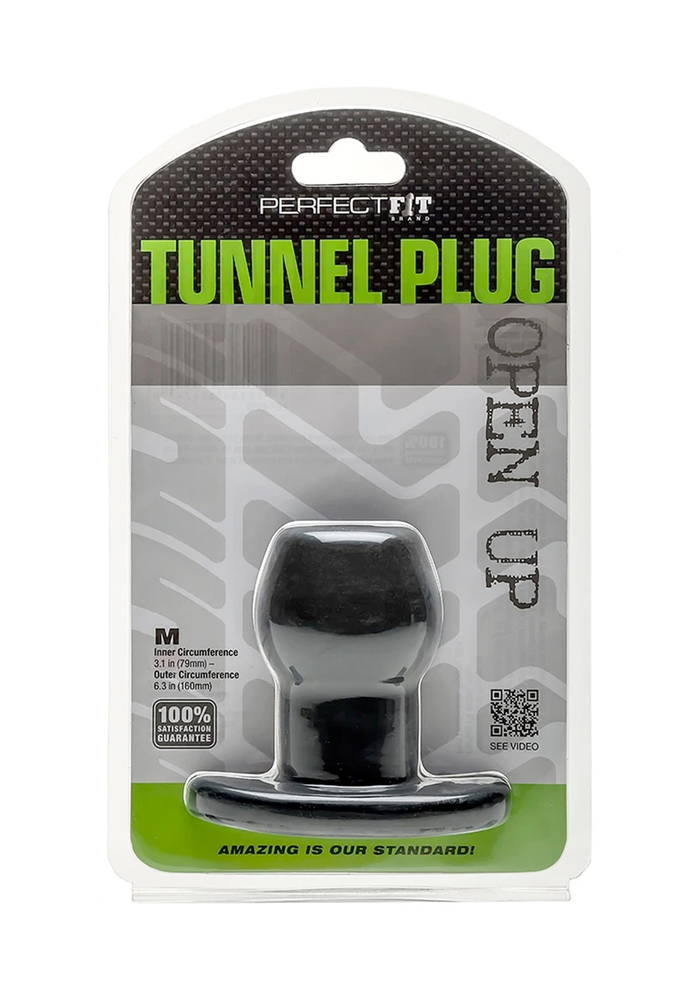 Perfect Fit: Tunnel Plug M (black)