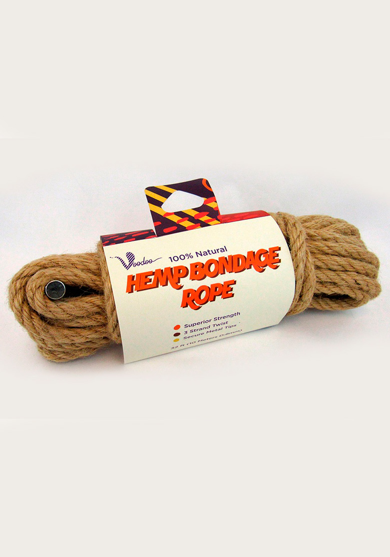 Voodoo Hemp Bondage Rope / Seil 10 m