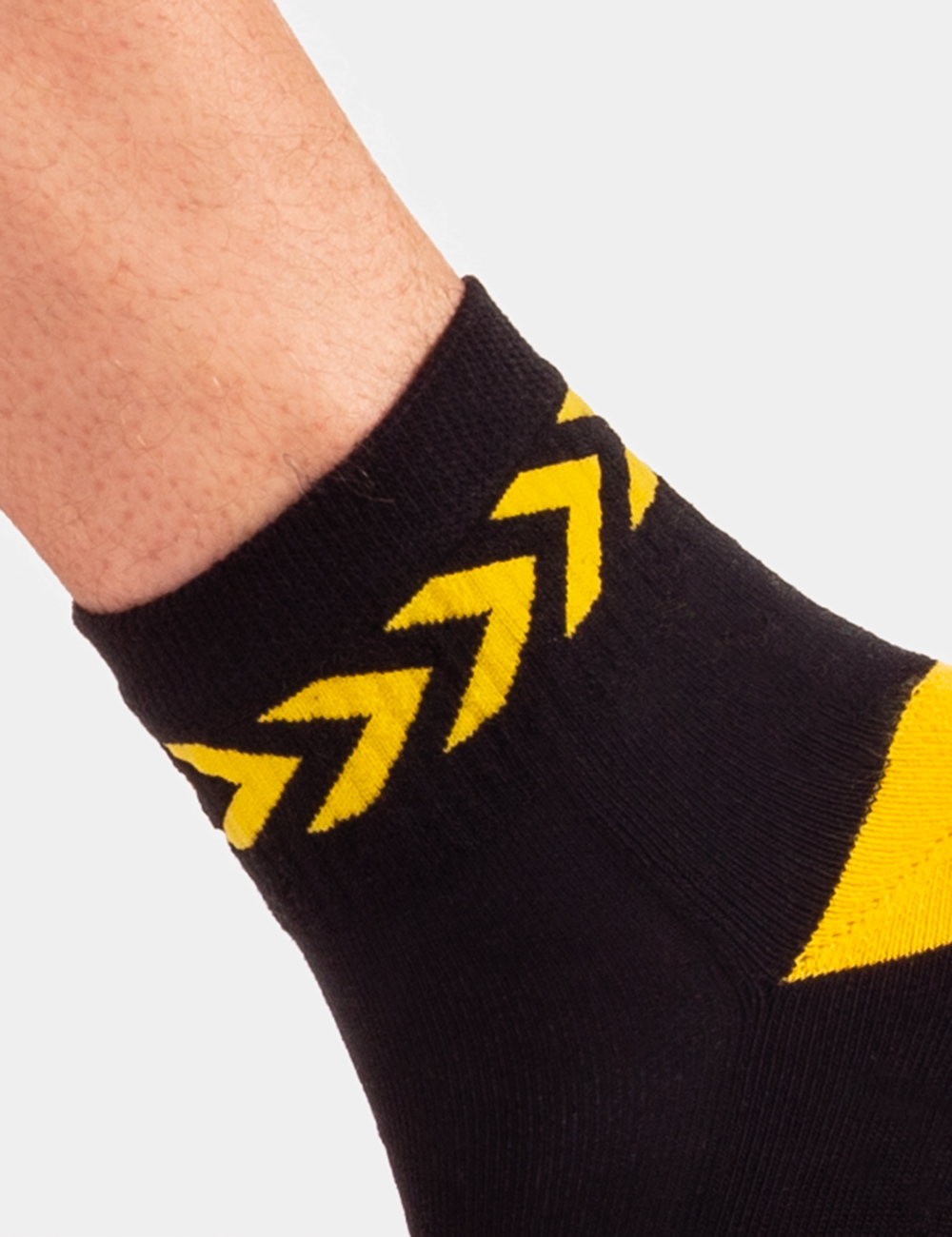 Barcode Berlin Petty Socks | Black|Yellow Barcode Berlin Petty Socks | Black|Yellow