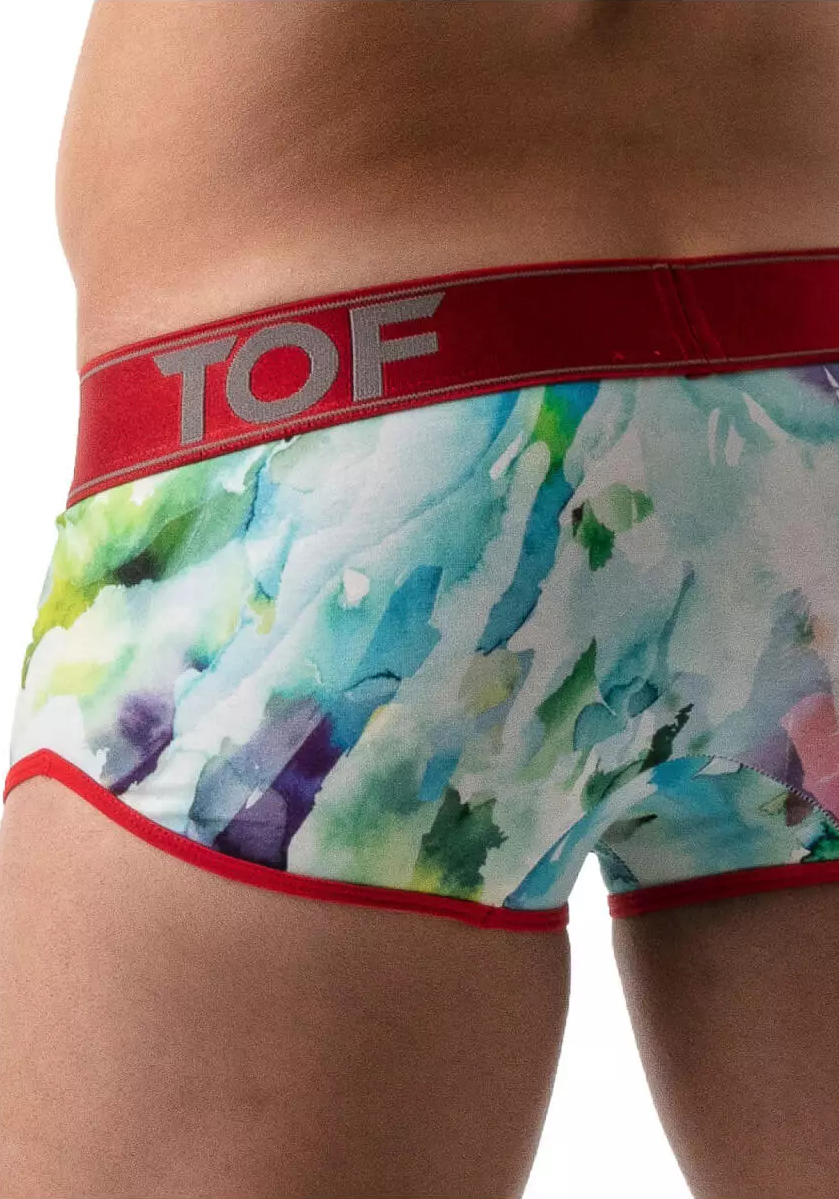 TOF Tie Dye Push-Up Trunk | Red