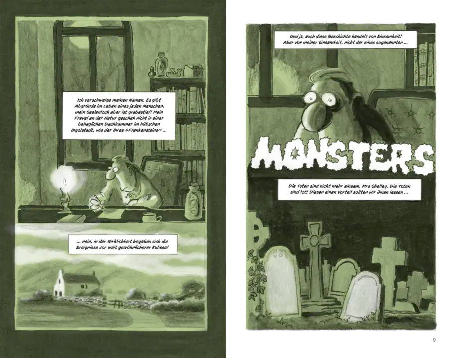 Ralf König | Frankenstein Ralf König | Frankenstein