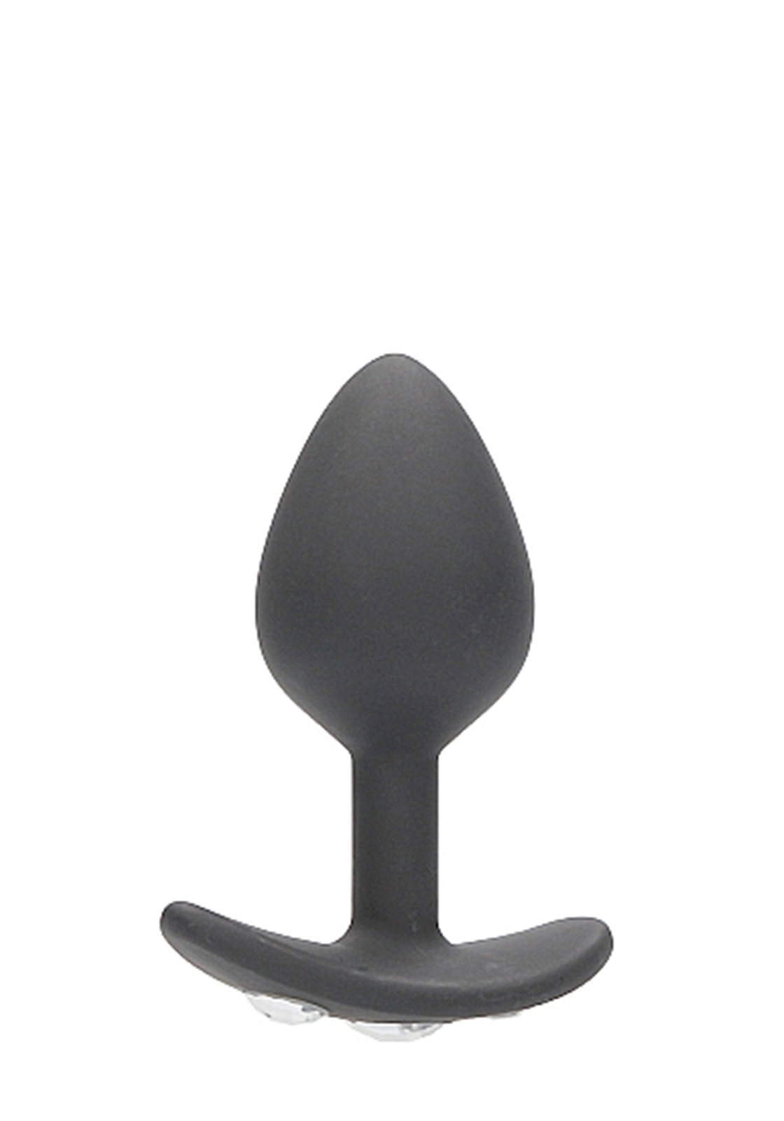 Shots Toys: Butt Plug L with Diamond (black) Shots Toys: Butt Plug L with Diamond (black)